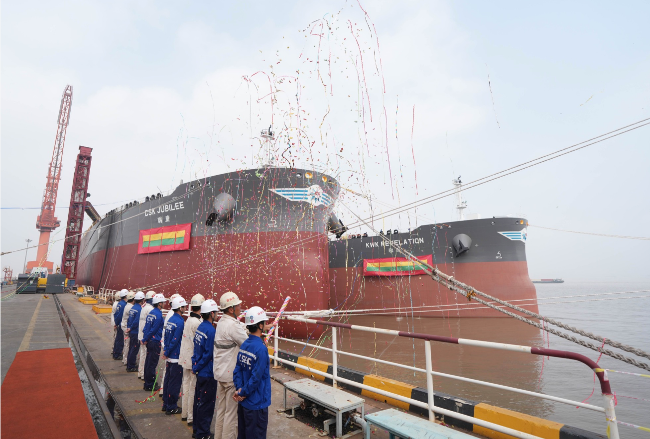 SWS Celebrates Naming of Two New Vessels for TCC Group, Marking a Renewed Partnership After Two Decades