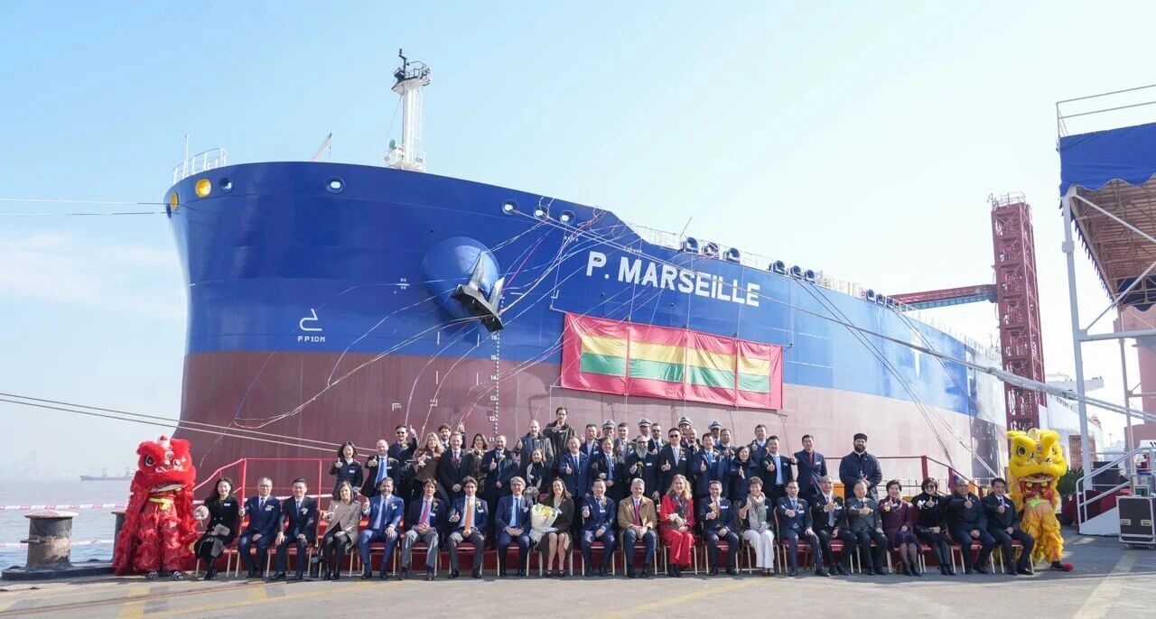 SWS Delivers Third Aframax Tanker "P. MARSEILLE" to Performance Shipping, Completing Successful Series